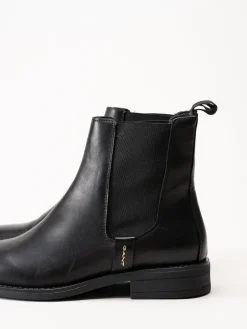 Gant Footwear - Fayy - Svarta chelsea boots i skinn