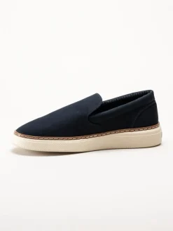 Gant Footwear - San Prep Sneaker - Marinblå slip on textilskor