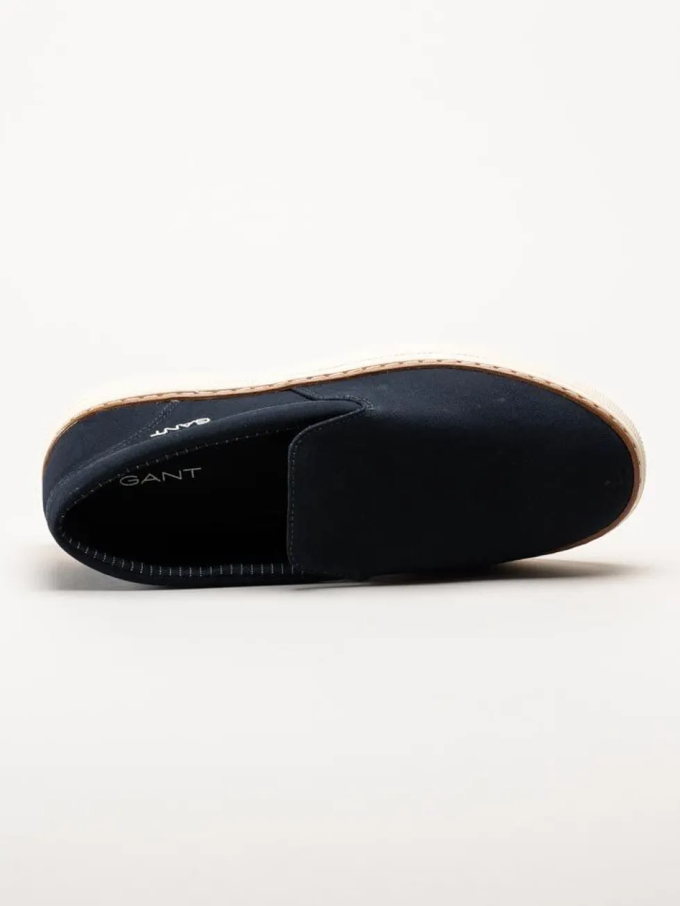 Gant Footwear - San Prep Sneaker - Marinblå slip on textilskor