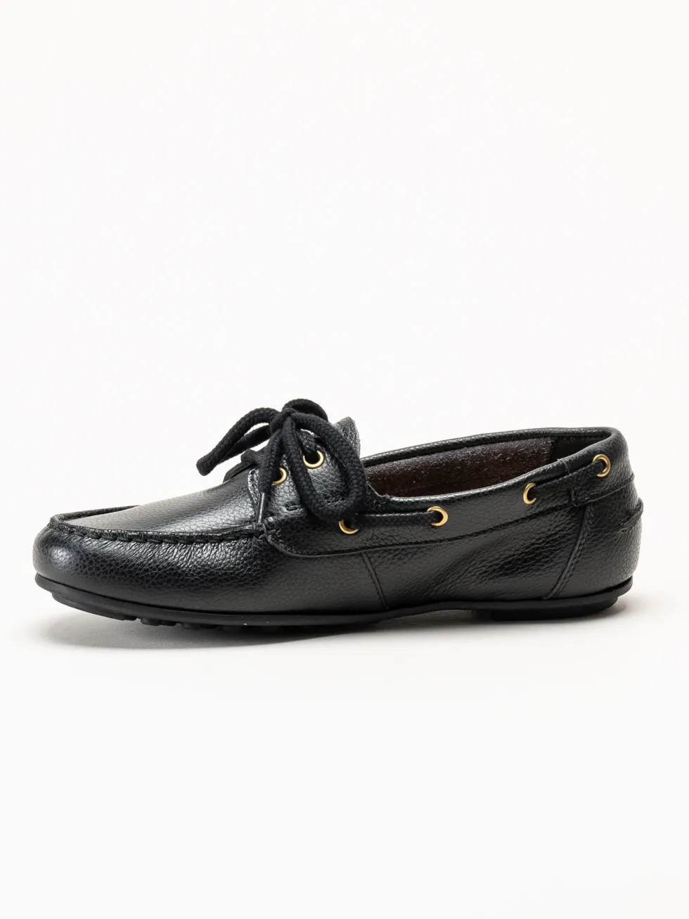 Gant Footwear - Seabaya - Svarta loafers i skinn