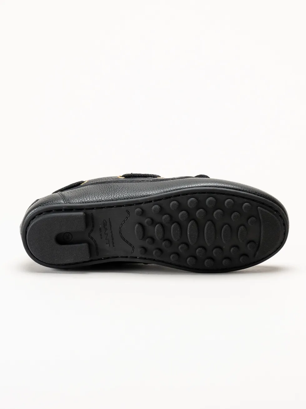 Gant Footwear - Seabaya - Svarta loafers i skinn