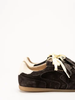 Gant Footwear - Sperly low - Mörkbruna sneakers i mocka