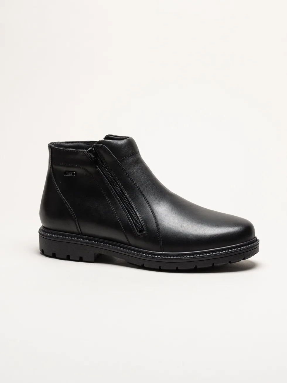 G Comfort - Svarta fårskinnsfodrade boots