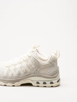 Green Comfort - London sneaker - Vita sneakers i mocka och mesh