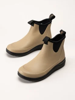 Green Comfort - Rain Rafaell - Beiga låga gummistövlar