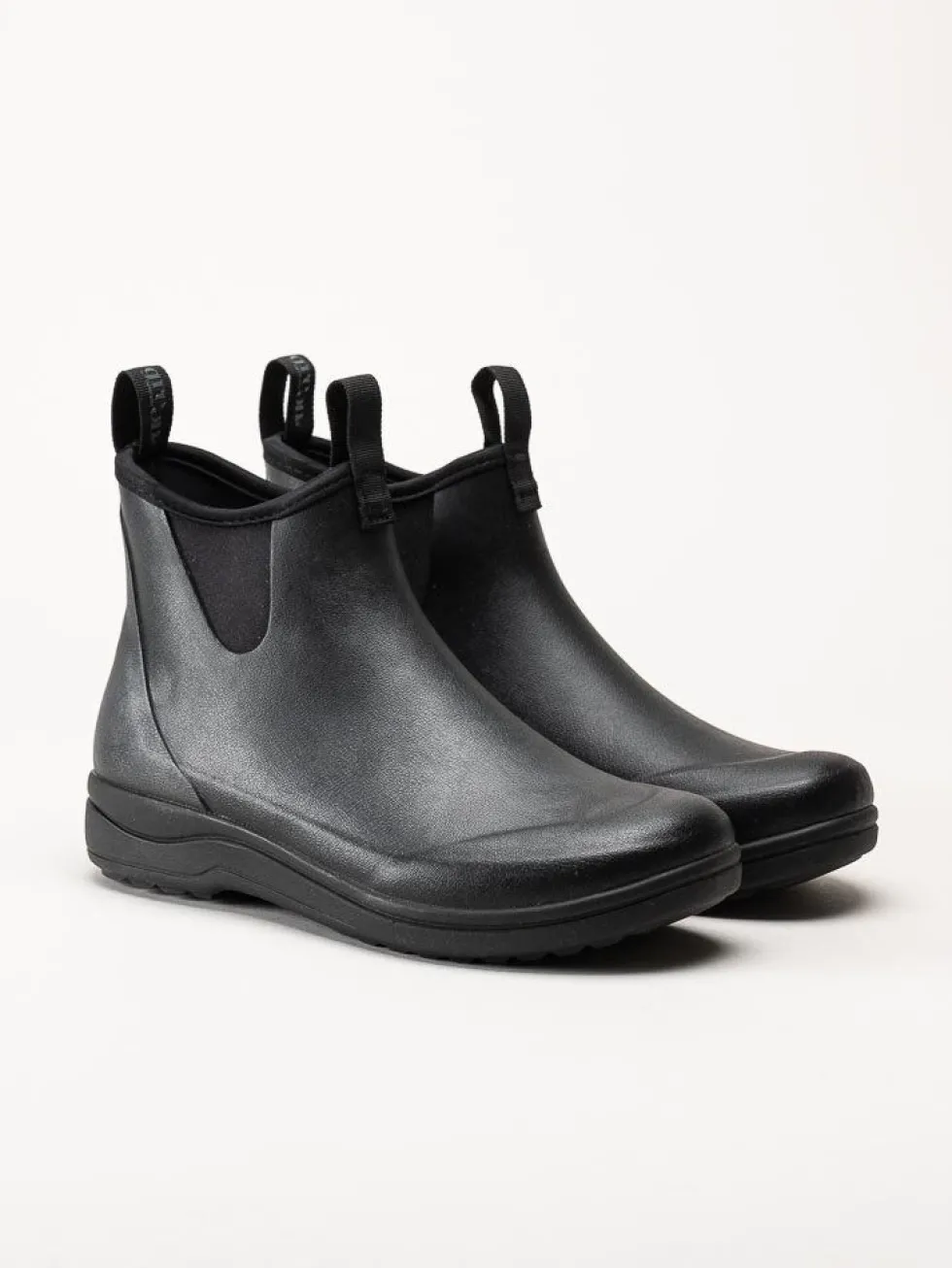 Green Comfort - Rain Rafaell - Svarta låga gummistövlar