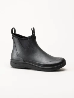 Green Comfort - Rain Rafaell - Svarta låga gummistövlar
