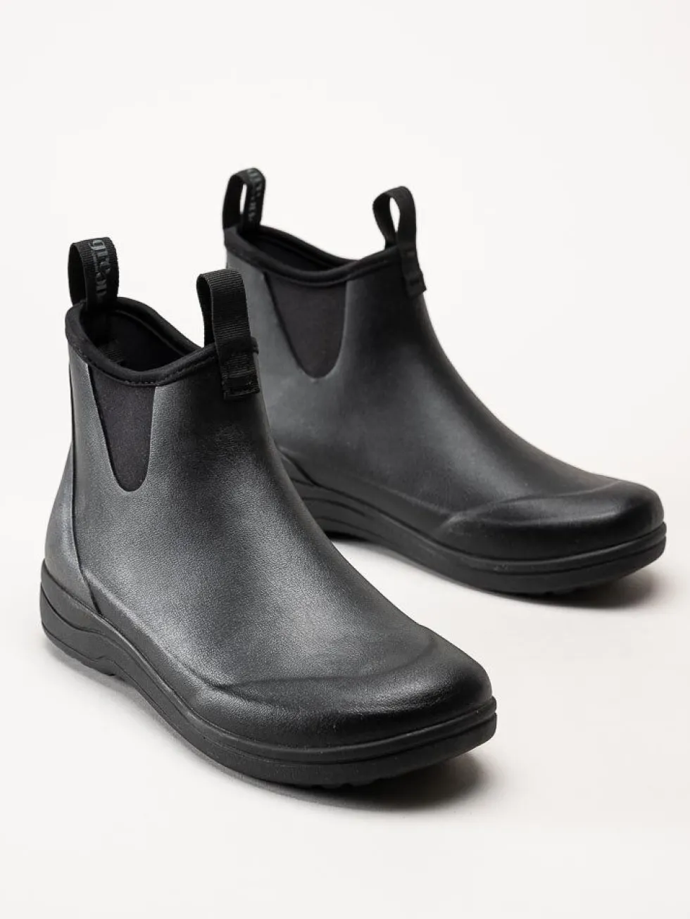 Green Comfort - Rain Rafaell - Svarta låga gummistövlar