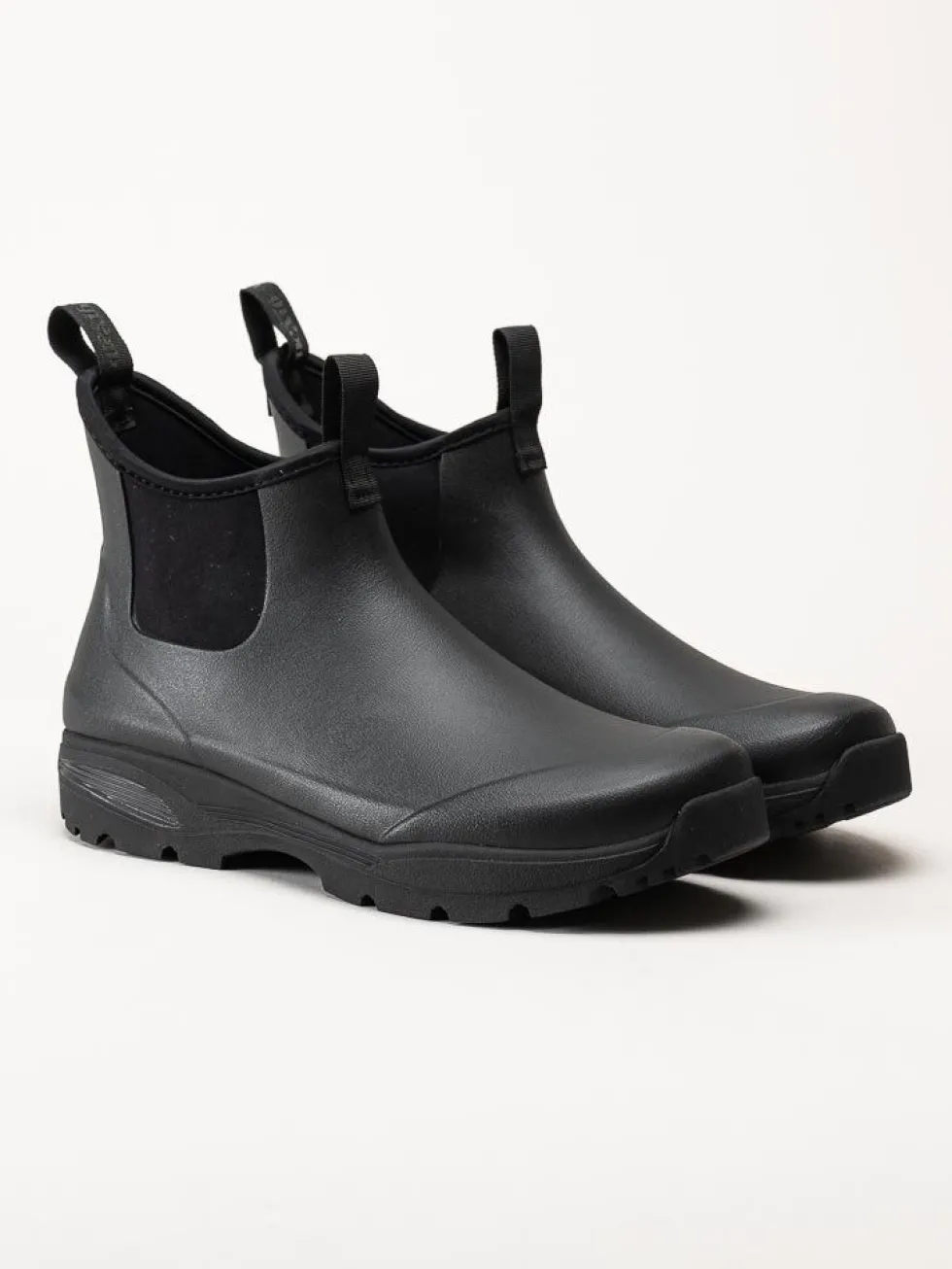 Green Comfort - Rain Robby - Svarta låga gummistövlar
