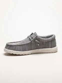 Hey Dude - Wally Strech Sox - Grå slip on skor