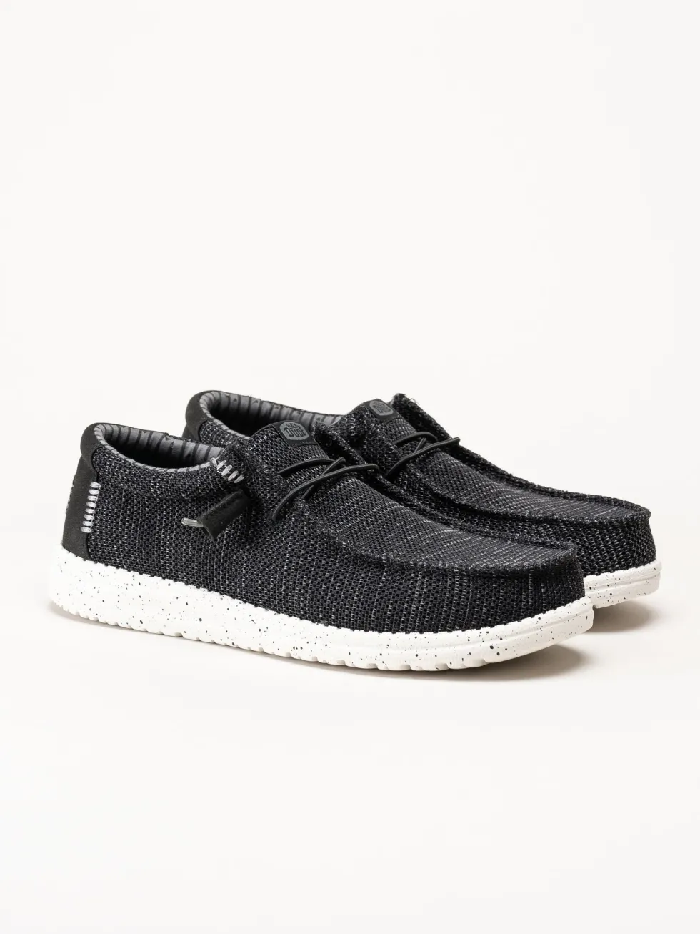 Hey Dude - Wally Strech Sox - Svarta slip on skor