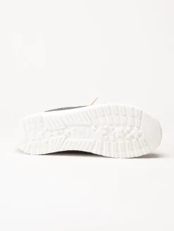 Hey Dude - Wendy Boho - Grå slip on skor i textil