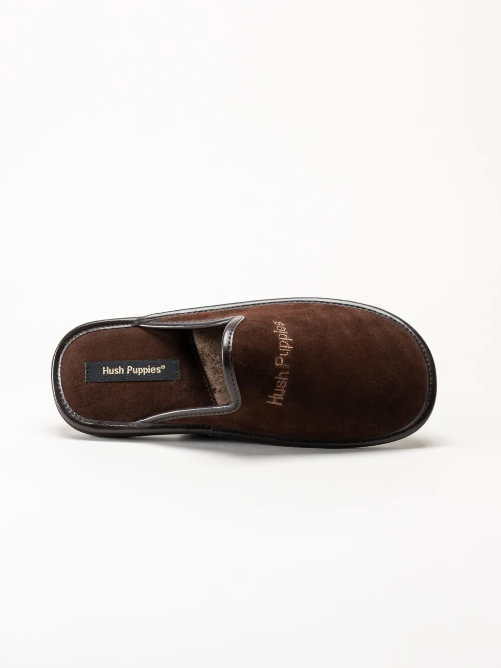 Hush Puppies - Men´s Marco - Mörkbruna slip in tofflor
