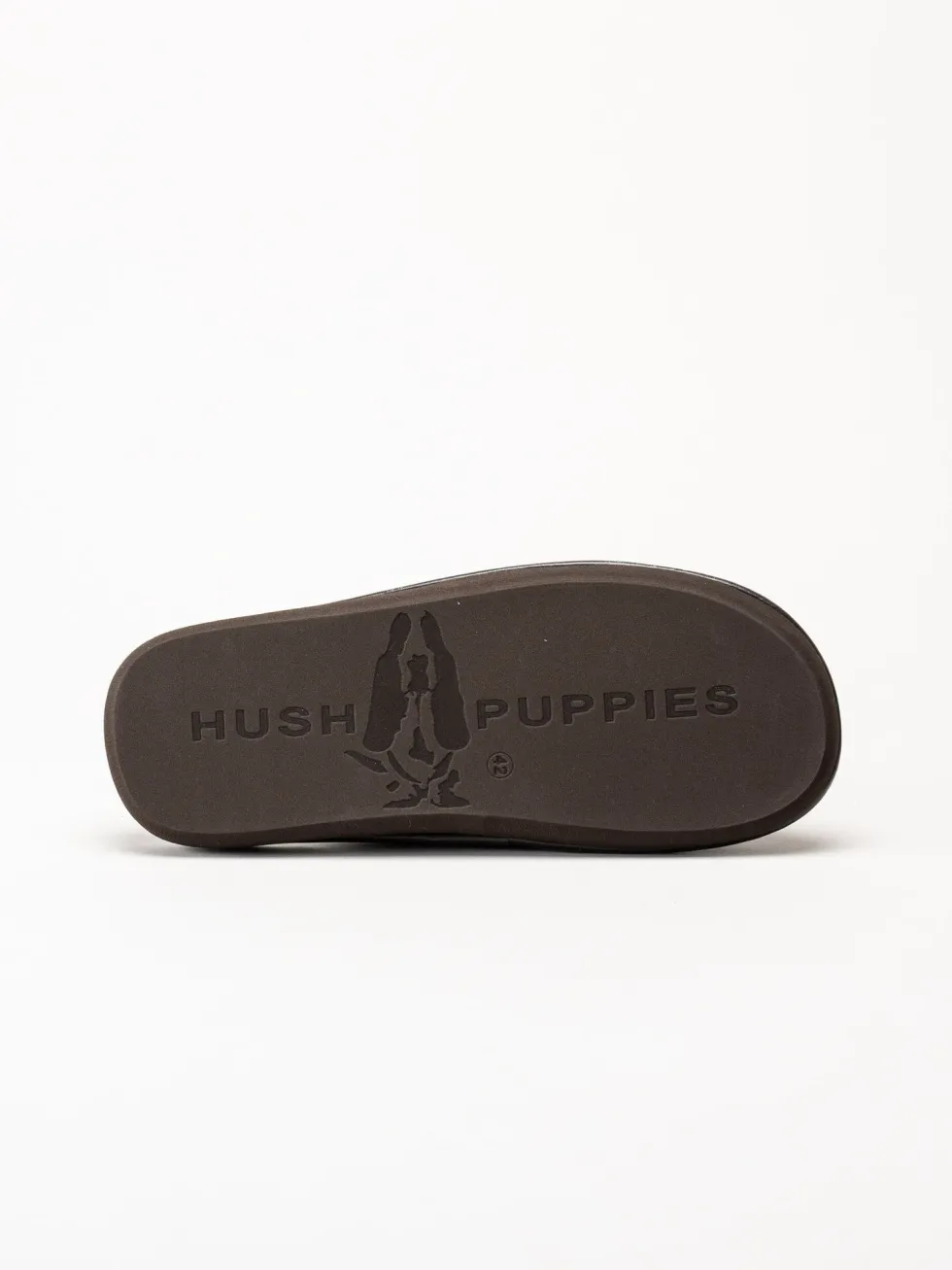 Hush Puppies - Men´s Marco - Mörkbruna slip in tofflor