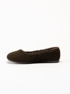 Hush Puppies - Women´s Leia - Mörkbruna ballerinatofflor