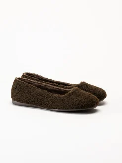 Hush Puppies - Women´s Leia - Mörkbruna ballerinatofflor
