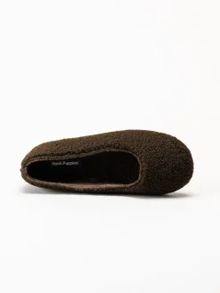 Hush Puppies - Women´s Leia - Mörkbruna ballerinatofflor