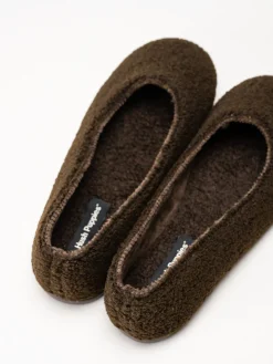 Hush Puppies - Women´s Leia - Mörkbruna ballerinatofflor