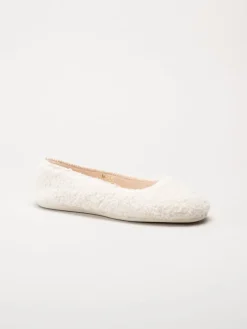 Hush Puppies - Women´s Leia - Vita ballerinatofflor