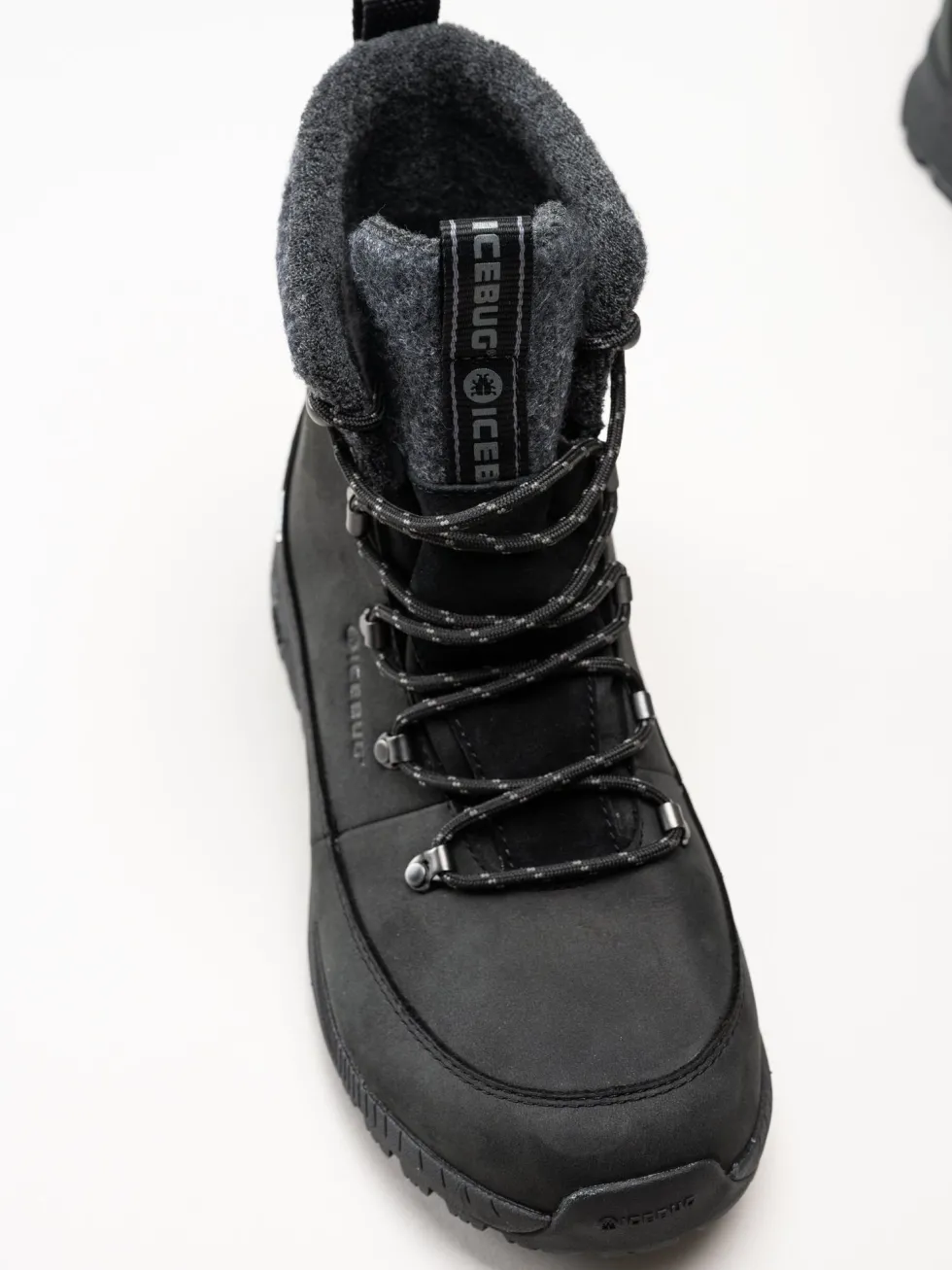 Icebug - Adak ReWool NT - Svarta vinterkängor
