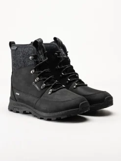 Icebug - Adak Wool Wmns Michelin - Svarta vinterkängor i nubuck
