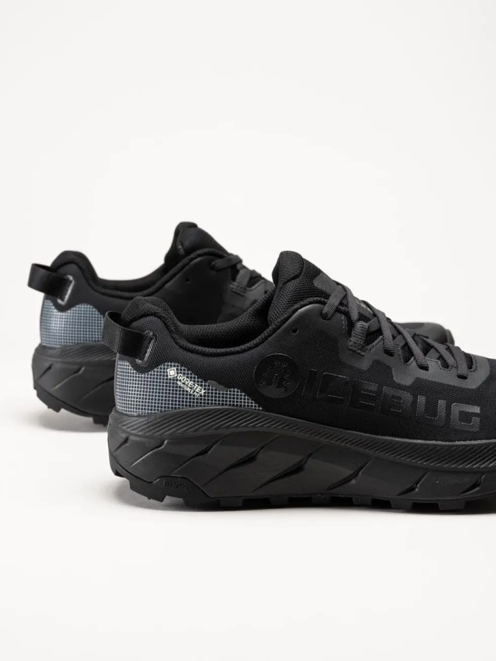 Icebug - Arcus 2 Mens BUGRip GTX - Svarta löparskor med dubbar