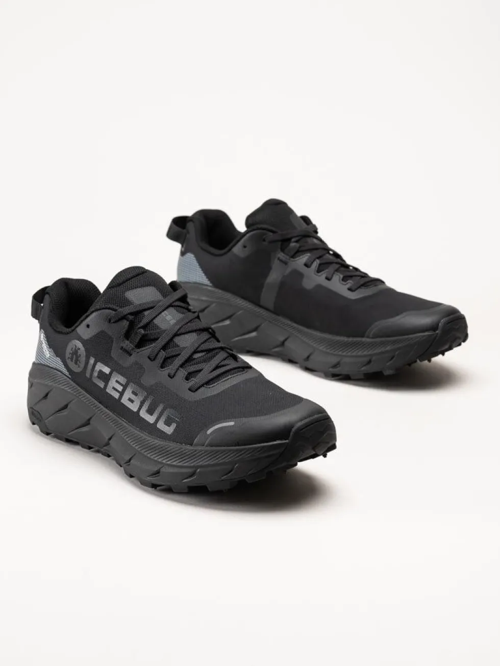 Icebug - Arcus 2 Mens BUGRip GTX - Svarta löparskor med dubbar