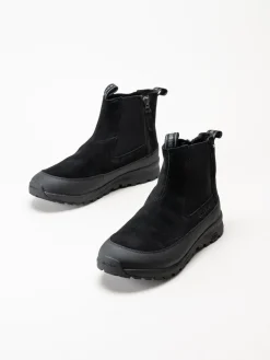 Icebug - Boda M NT - Svarta chelsea boots i mocka