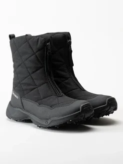 Icebug - Ivalo4 W BUGrip - Svarta högre vinterkängor med dubbar