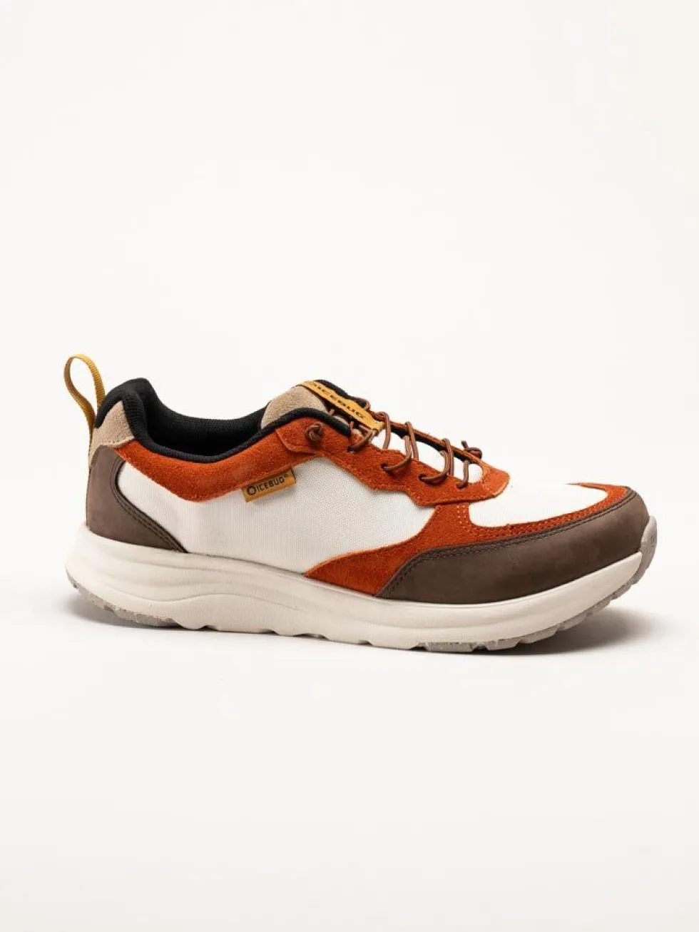 Icebug - Norna RB9X - Bruna sneakers i mocka och textil