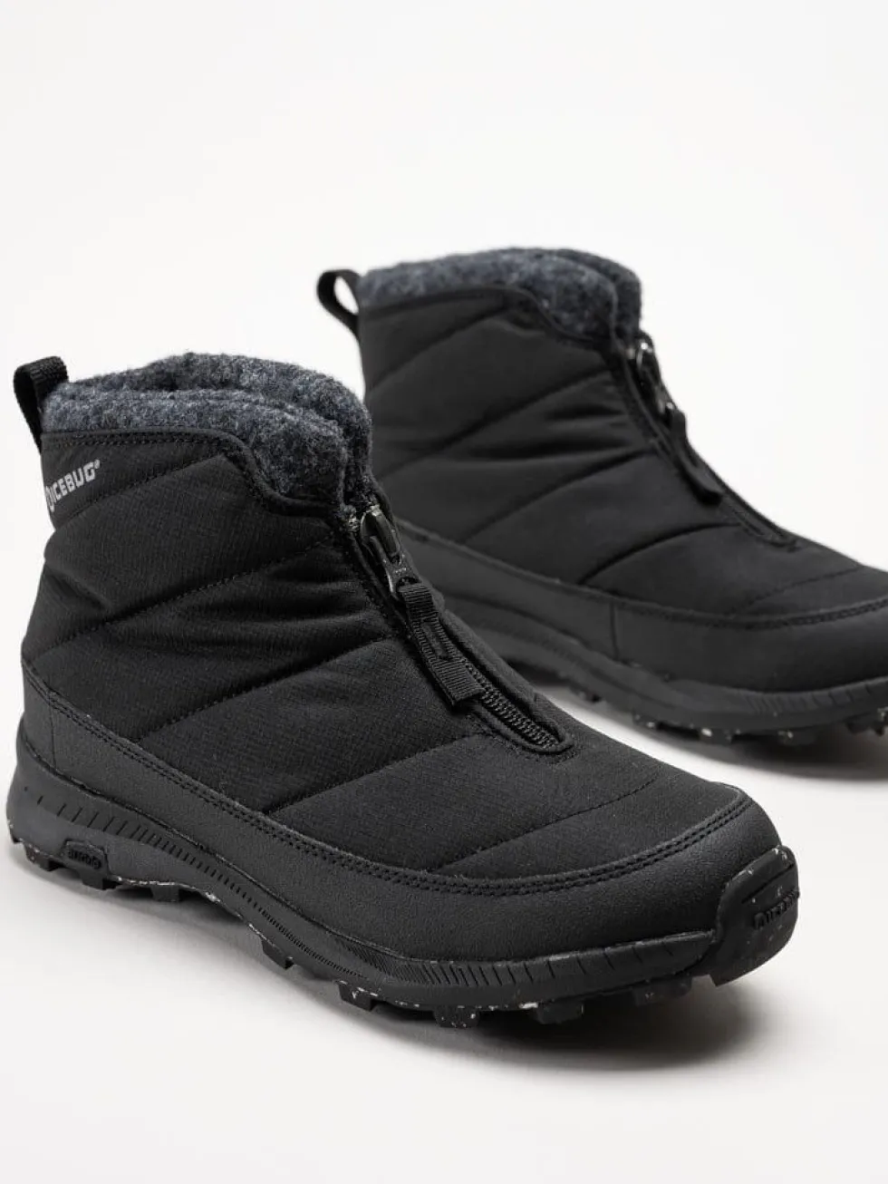 Icebug - Sala Womens BU Grip - Svarta kängor med dubbar