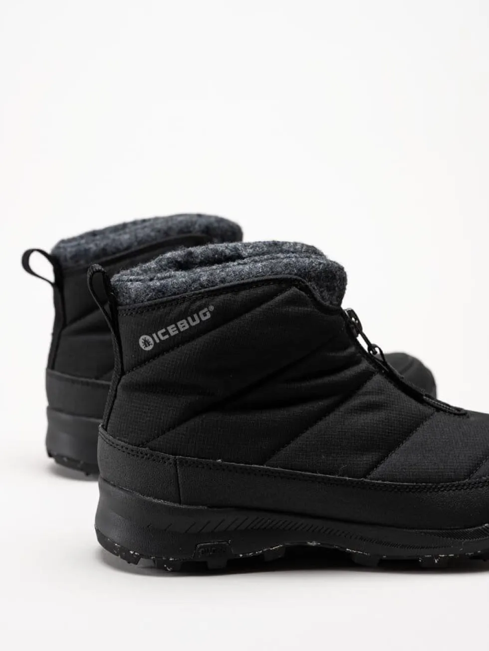 Icebug - Sala Womens BU Grip - Svarta kängor med dubbar