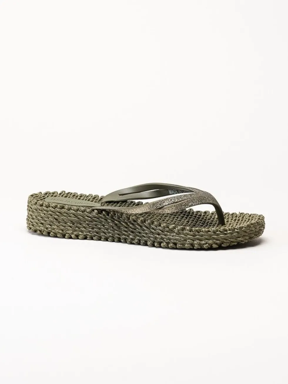 Ilse Jacobsen - Cheerful13 - Gröna flip flops med glitter