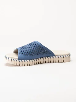 Ilse Jacobsen - Tulip1375 - Blå slip in sandaler