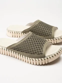 Ilse Jacobsen - Tulip1375 - Gröna slip in sandaler