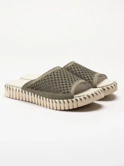 Ilse Jacobsen - Tulip1375 - Gröna slip in sandaler