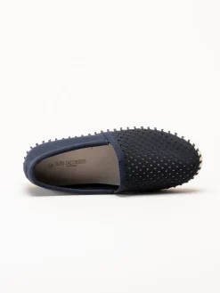 Ilse Jacobsen - Tulip - Mörkblå espadrillos