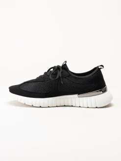 Ilse Jacobsen - Tulip4175 - Svarta sneakers i mesh
