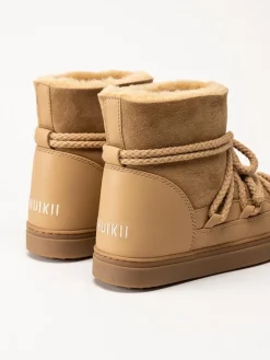Inuikii - Classic - Beige vinterboots med fårskinnsfoder