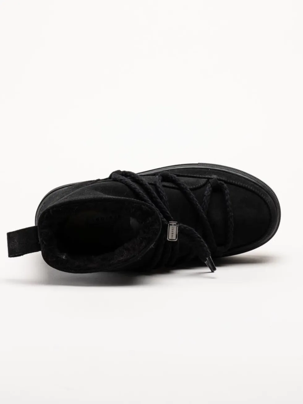 Inuikii - Classic Low - Svarta låga mocka boots