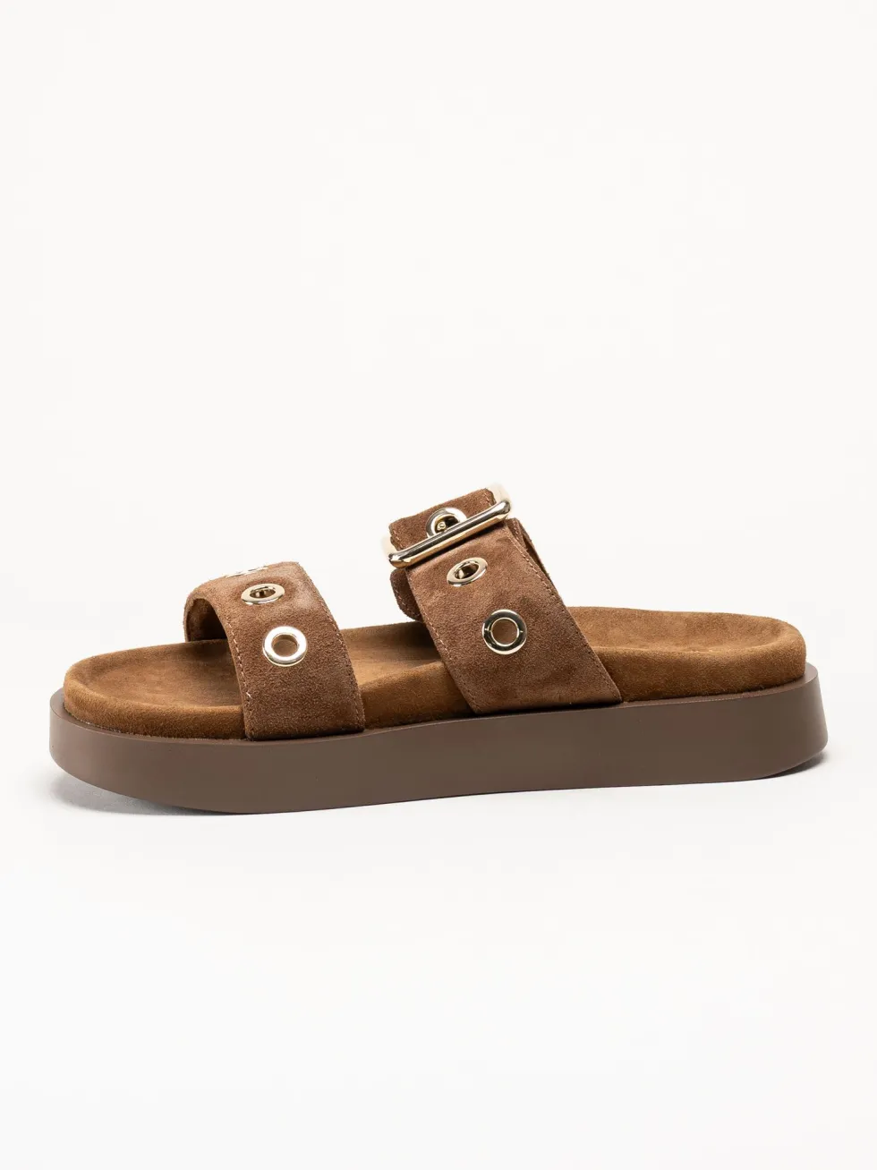 Inuikii - Tilda Buckle - Mörkbruna sandaler