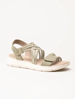Jana - Coshy - Gröna sandaler