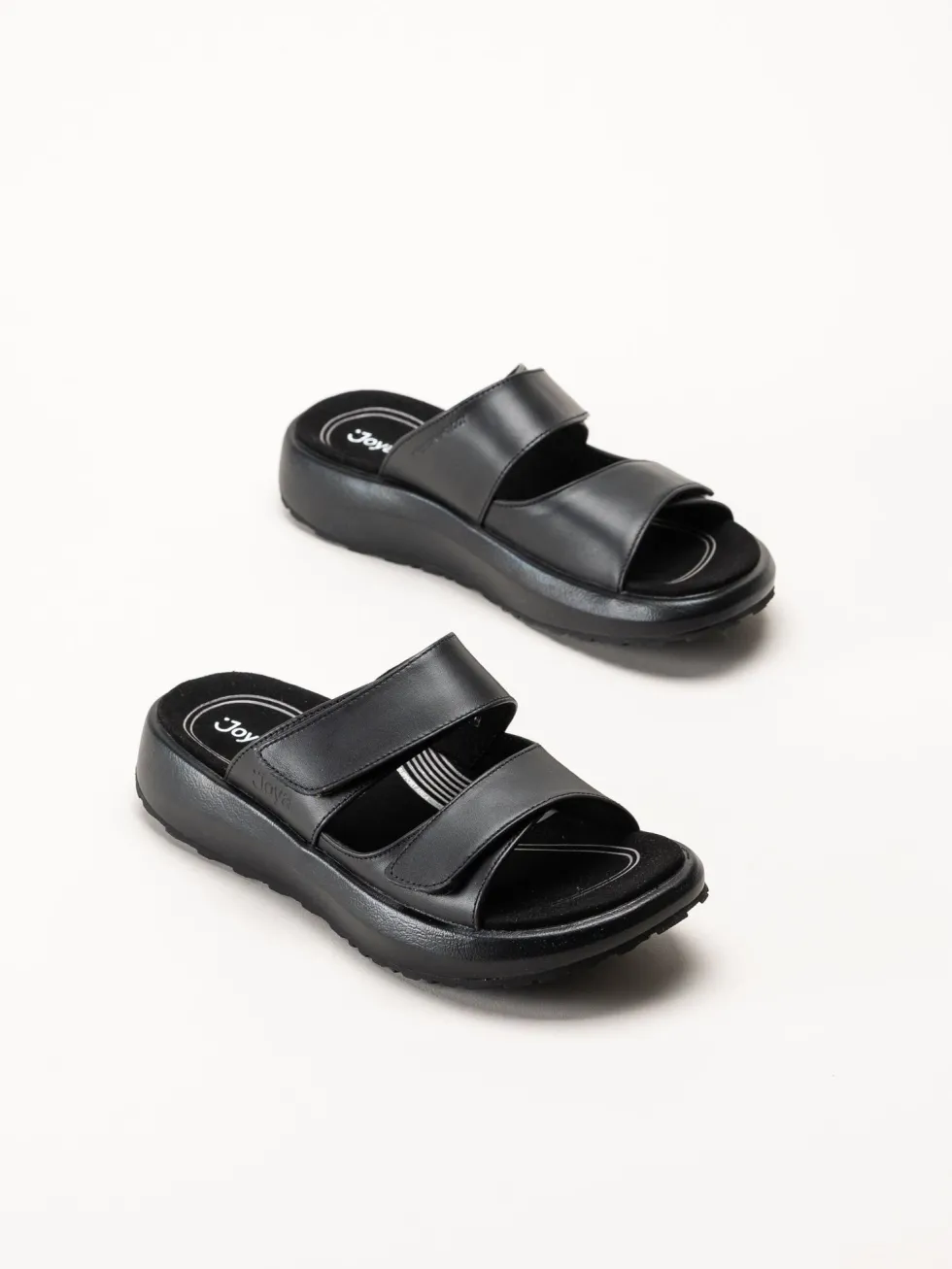 Joya - Vienna III - Svarta sandaler i skinn