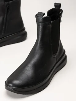 Legero - Dreamer - Svarta boots i skinn med Gore-Tex