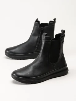 Legero - Dreamer - Svarta boots i skinn med Gore-Tex