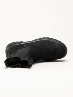 Legero - Monta - Svarta fodrade chelsea boots med Gore-Tex