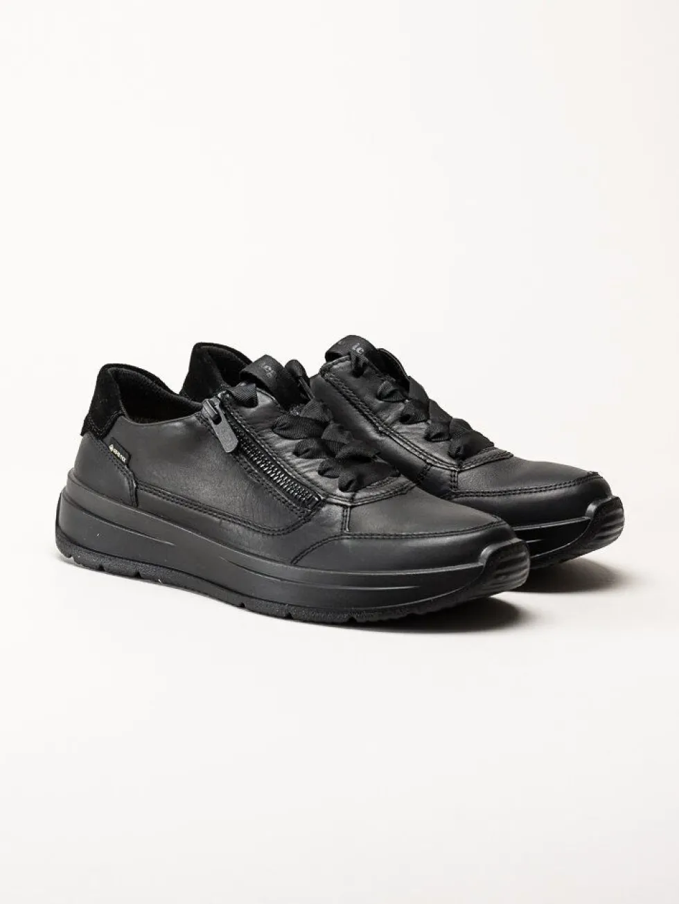 Legero - Sprinter - Svarta promenadskor med Gore-Tex