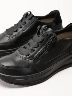 Legero - Sprinter - Svarta promenadskor med Gore-Tex
