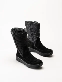 Legero - Svarta fodrade boots
