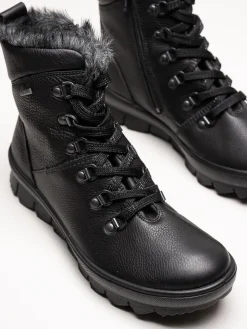 Legero - Svarta varmfodrade kängor med Gore-Tex